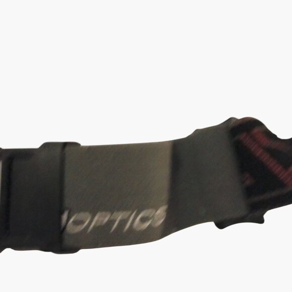 Zeal Optics Goggles Ski Snowboard Red Lens Leopard Lining Adjustable Strap - Picture 10 of 11